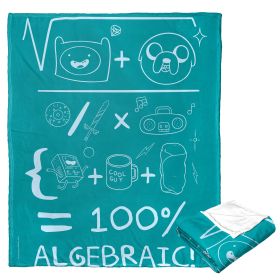 Adventure Time Silk Touch Throw Blanket, 50" x 60", Algebraic