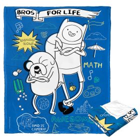 Adventure Time Silk Touch Throw Blanket, 50" x 60", Bros for Life