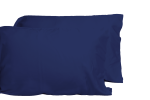 Luxurious Viscose from 100% Bamboo 2-Piece Pillowcase Set , Oeko-TEX Certified, King - Indigo
