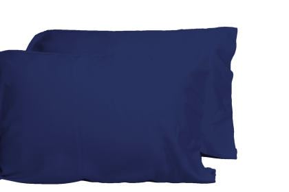 Luxurious Viscose from 100% Bamboo 2-Piece Pillowcase Set , Oeko-TEX Certified, King - Indigo