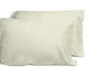 Luxurious Viscose from 100% Bamboo 2-Piece Pillowcase Set , Oeko-TEX Certified, King - Crème