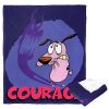 Cartoon Network's Courage the Cowardly Dog Silk Touch Throw Blanket, 50" x 60", Face Your Fears
