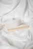 Omne Sleep 5-Piece White Bamboo Split Queen Hypoallergenic Sheet Set