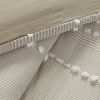 3 Piece Cotton Yarn Dyed Duvet Cover Set