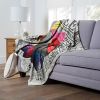 Hasbro Potato Head Silk Touch Throw Blanket, 50" x 60", Potato Appeal Magazine