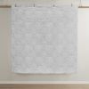 3 Piece Tufted Woven Medallion Duvet Cover Set